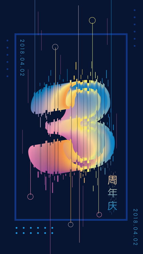 扁平周年慶典 數(shù)字店慶促銷活動背景海報廣告設(shè)計PSD分層素材模板指南